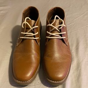 SONOMA BROWN LEATHER BOOTS